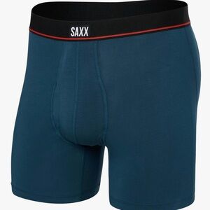 NWT SAXX Men's Blue Boxer Briefs (XL)